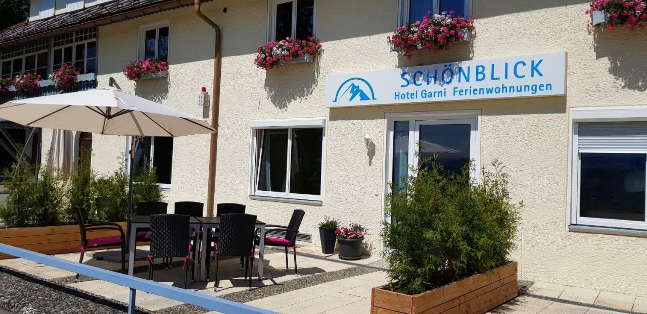 Schoenblick Hotel Garni Ferienwohnungen Лінденберґ-ім-Альґой Екстер'єр фото